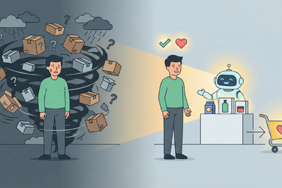 エージェント・コマース——「検討」が圧縮され、ファネルが消える 画像