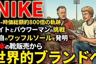 NIKE創業期を西口一希が解説。時価総額約800倍の軌跡、オニツカタイガーの輸入から始まった「スポーツシューズ革命」とは 画像