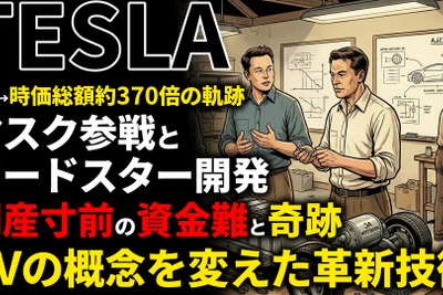 テスラ創業期を西口一希が解説。時価総額約370倍の軌跡、イーロン・マスクが描いたビジョンと「EVの固定観念」を打破した10年とは 画像