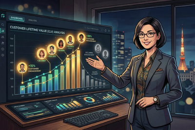 中小企業の「成長の壁」を突破する「顧客別LTV分析」 画像