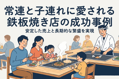 2-6-2：顧客が途切れない鉄板焼き店の秘密 画像
