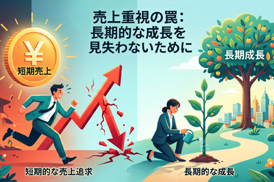 2-6-5：売上に目が向く理由①：部門や個人の評価が「売上額」 画像