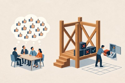 全員が賛成した企画なのに、なぜ売れないのか　―罠8：賛成と検証の混同 画像