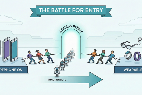 入口戦争は“スマホ”から“身につけるAI”へ――OS×モデル選択の再編