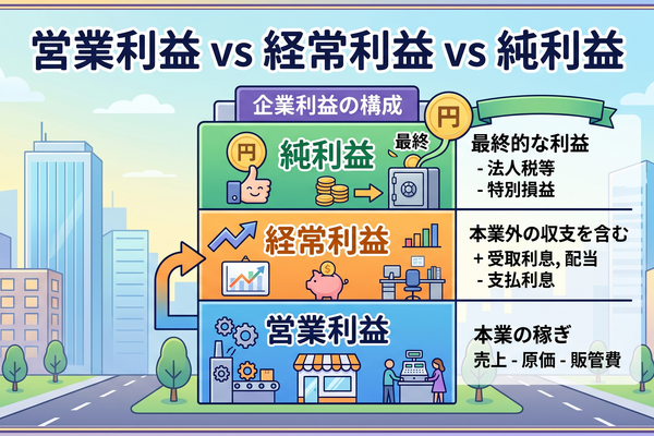 2-6-15：「営業利益」から「経常利益」「純利益」