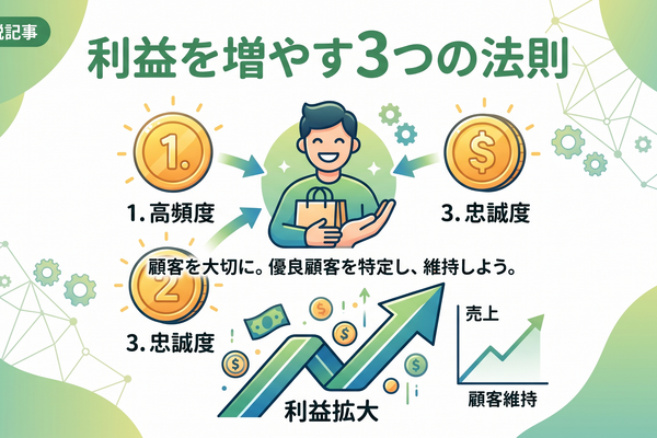 2-6-26：「パレートの法則」「1：5の法則」「5：25の法則」