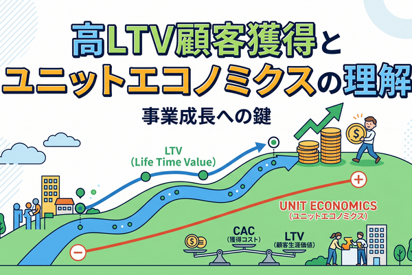 2-6-38：損益分岐点とLTVとの関係性①：ユニットエコノミクスを考える