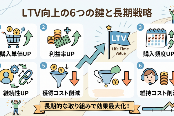 2-6-40：LTVを向上させる6つの重点項目：利益を最大化する戦略