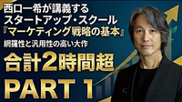 動画：スタートアップ・スクール「マーケティング戦略の基本」【本編Part 1】