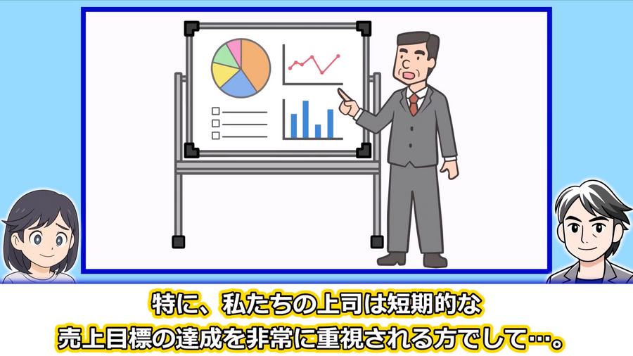 「売上至上主義」の上司をどう説得するか：動画：良い売上、悪い売上