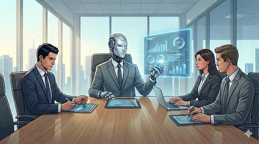 AI人格×意思決定——「AI役員」「AI参謀」が会議を再設計する