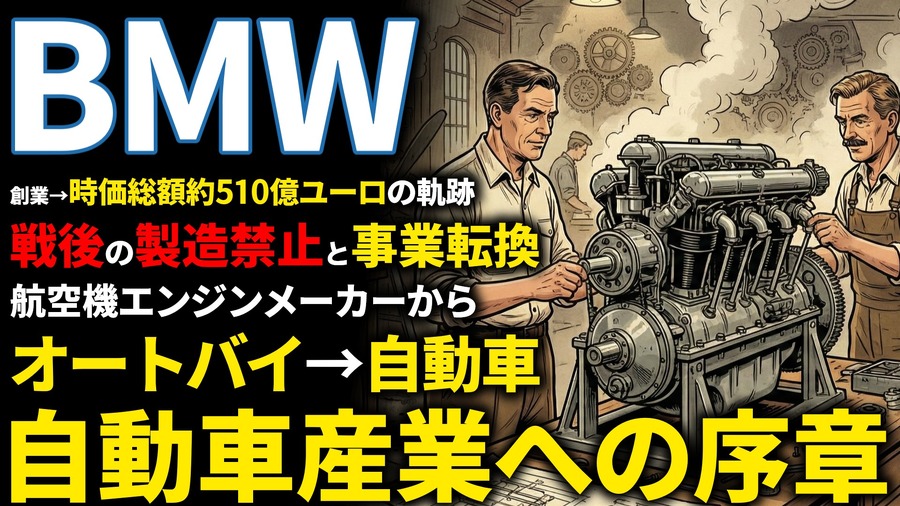 BMW創業期を西口一希が解説。航空機エンジンから始まった逆転の軌跡。存亡の危機をオートバイで乗り越えた「駆けぬける歓び」の原点とは