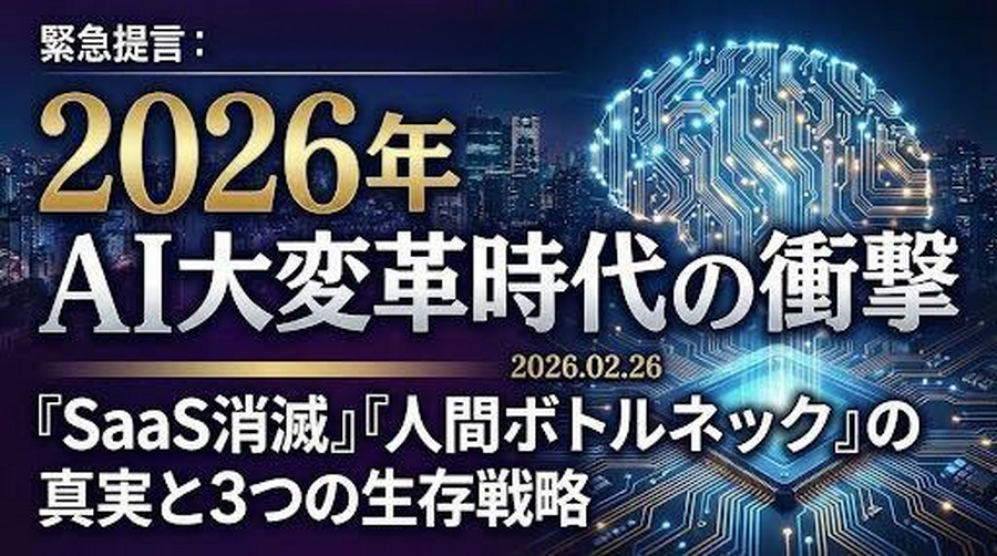 2026年2月時点で見えるAIの進化と戦略示唆