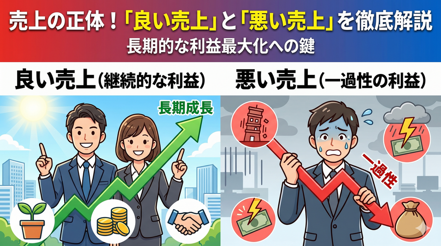 2-6-1：利益をもたらす良い売上と、一過性の悪い売上