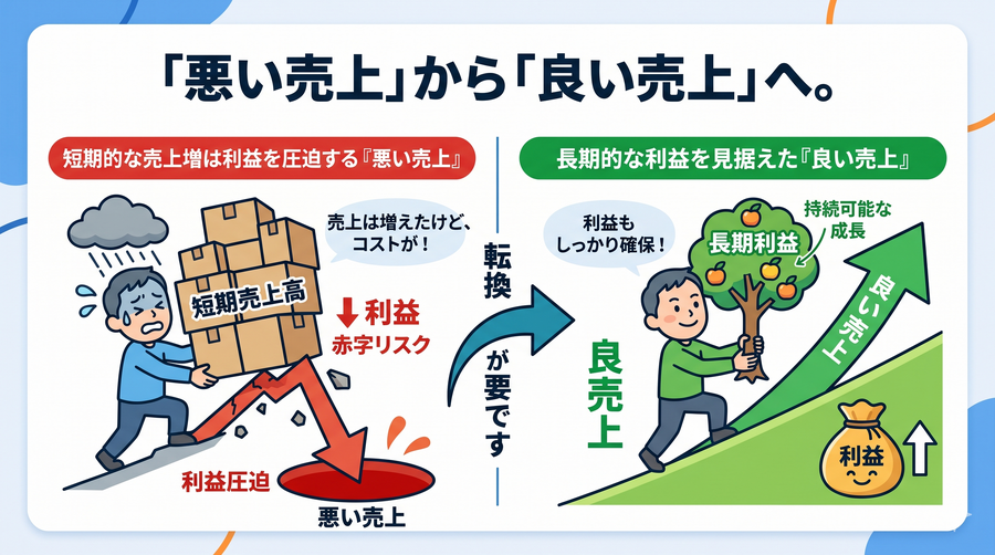 2-6-60：「増収減益」から「増収増益」への転換が難しい理由