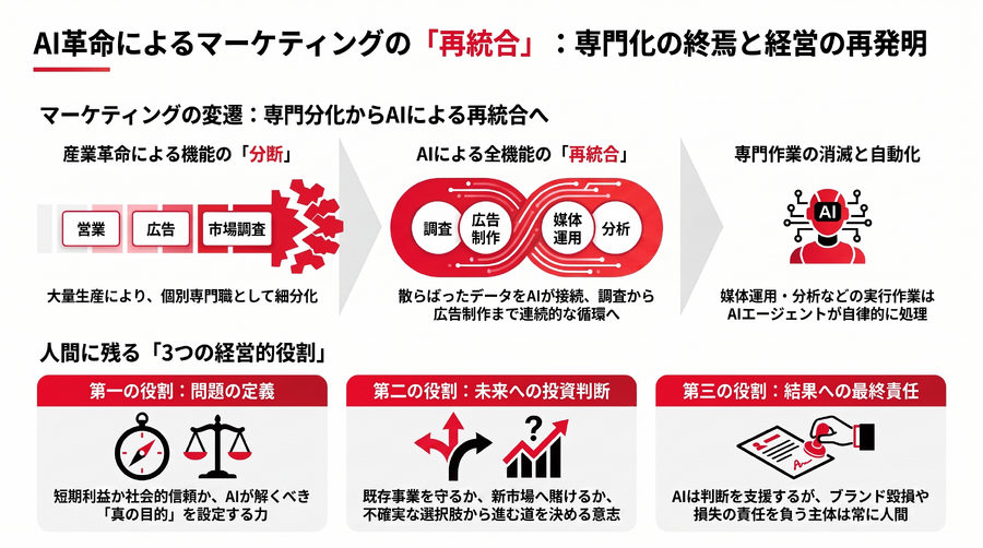 AI革命はマーケティングをどう変えるか ――専門職の自動化から、かつてP&Gが提唱したBrand Manを再発明する経営へ