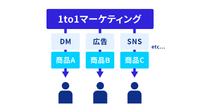 1-1-3：分野2：1to1マーケティング（One to One Marketing）／パーソナライズド マーケティング（Personalized Marketing）　ー　“空中にお金をばら撒く”と非難されるマスマーケティング投資の非効率性を補完する