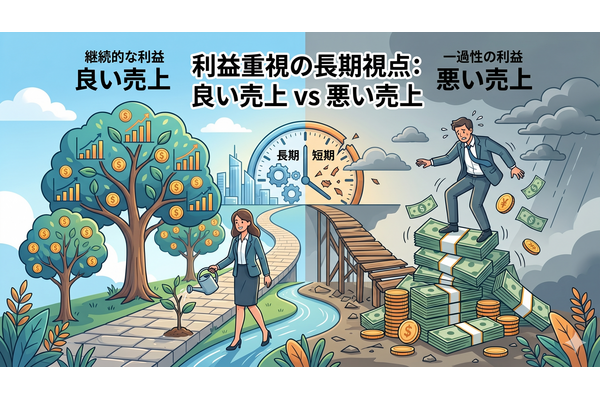 2-6-4：利益に貢献する「良い売上」、一過性の「悪い売上」 画像