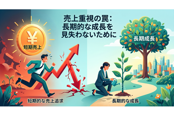 2-6-5：売上に目が向く理由①：部門や個人の評価が「売上額」 画像