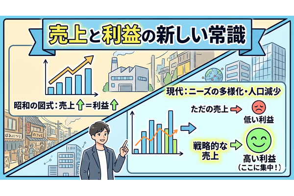 2-6-7：売上に目が向く理由③：売上が上がると利益も上がる誤解 画像