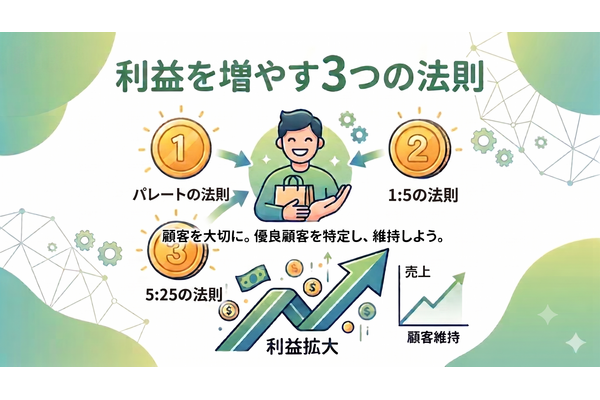 2-6-26：「パレートの法則」「1：5の法則」「5：25の法則」 画像