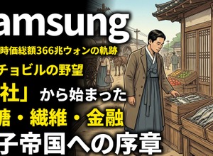 サムスン創業期を西口一希が解説。食品貿易から始まった巨大企業、イ・ビョンチョルの「事業多角化戦略」が生んだ成功の礎とは 画像