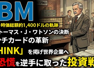 IBM創業期を西口一希が解説。時価総額約1,400億ドルの軌跡、マニュアル作業を自動化した「パンチカード」と事務処理革命とは 画像
