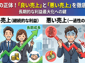 2-6-1：利益をもたらす良い売上と、一過性の悪い売上 画像